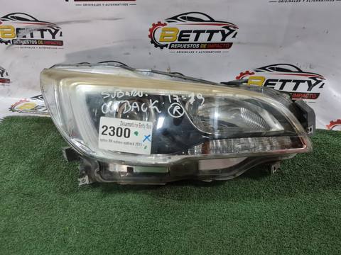 Óptico derecho subaru Outback 2015 en adelante usado con detalles