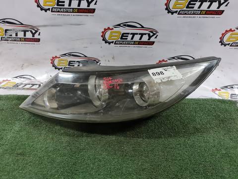 Óptico izquierdo Kia Sportage 2012, 2013, 2014 y 2015 usado con detalles