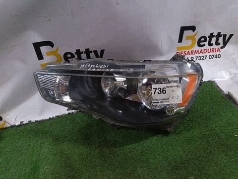 Óptico izquierdo Mitsubishi Lancer 2008, 2009, 2010, 2011, 2012, 2013, 2014 y 2015 usado en buen estado